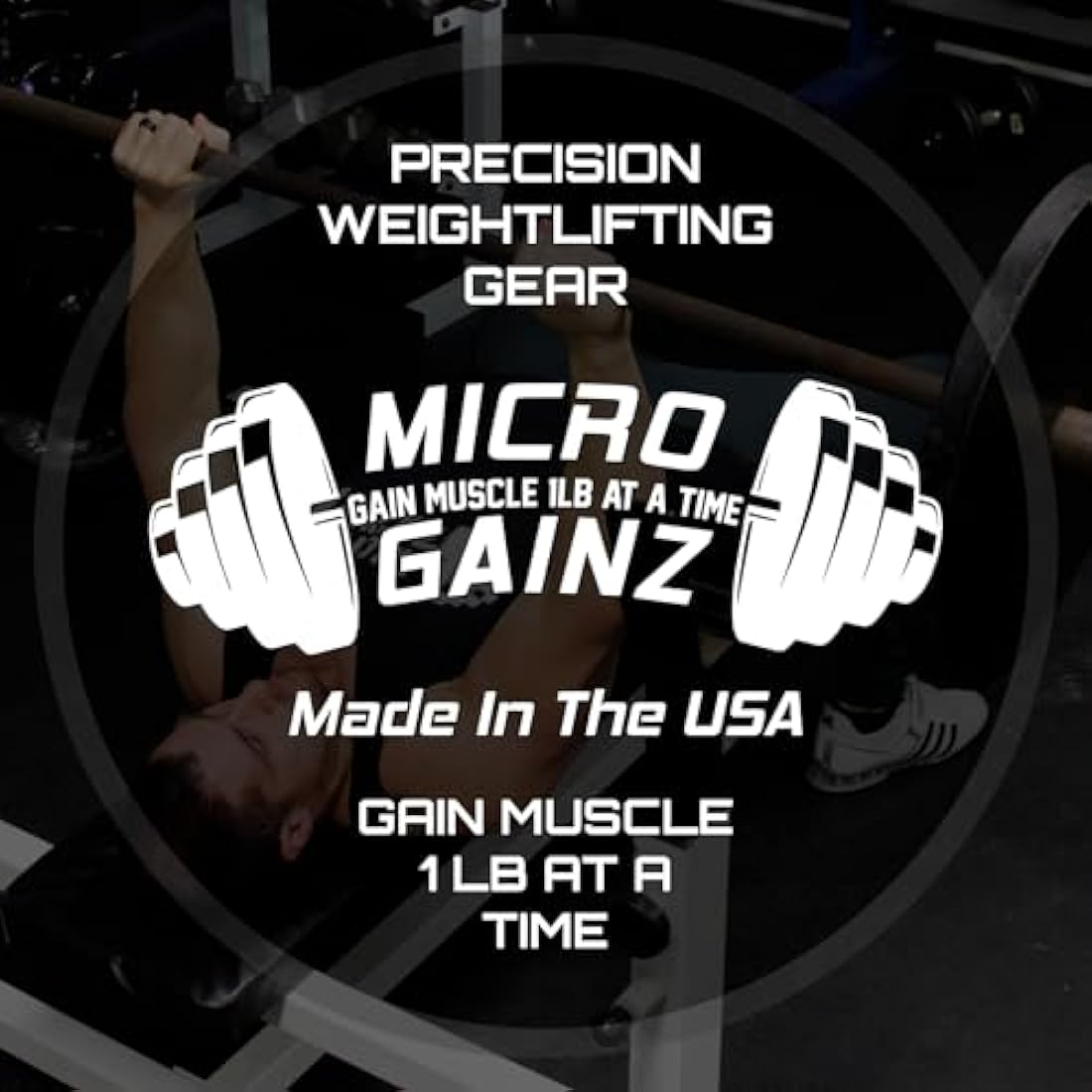 Micro Gainz 1.25LB Dumbbell Fractional Weight Plates | Sintered Steel