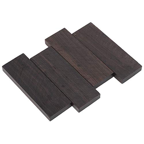 Musical Instrument Wood Knife Scales - 4Pcs DIY 120x40x10mm