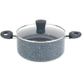 Russell Hobbs 24cm Non-Stick Stockpot – Blue Marble Induction Cooking Pot