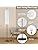 GyroVu 65” Modern Floor Lamp | Paper Lantern Shade with 3 Color Modes
