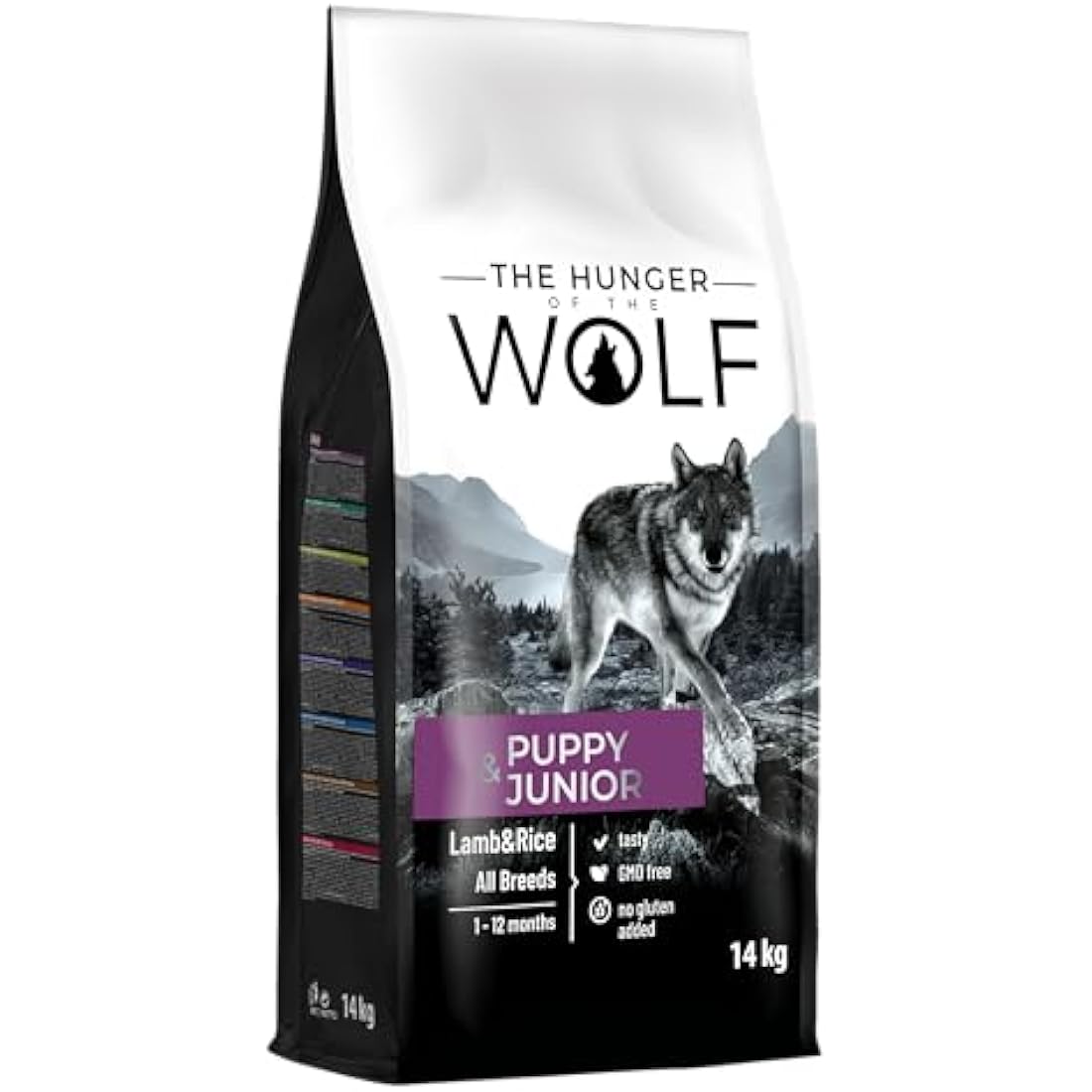 The Hunger of the Wolf Lamb & Rice Puppy Dry Dog Food - 14 kg
