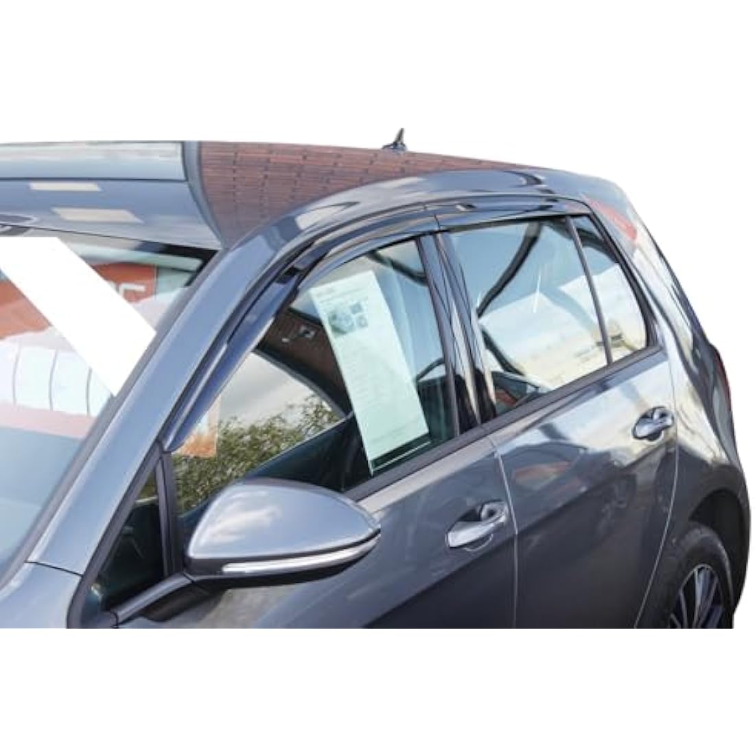Auto Clover Wind Deflectors for VW Golf MK7 MK8 Hatchback - 4 Piece Set