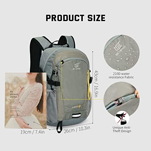 SKYSPER 20L Hiking Backpack – Lightweight Travel Daypack for Men & Women