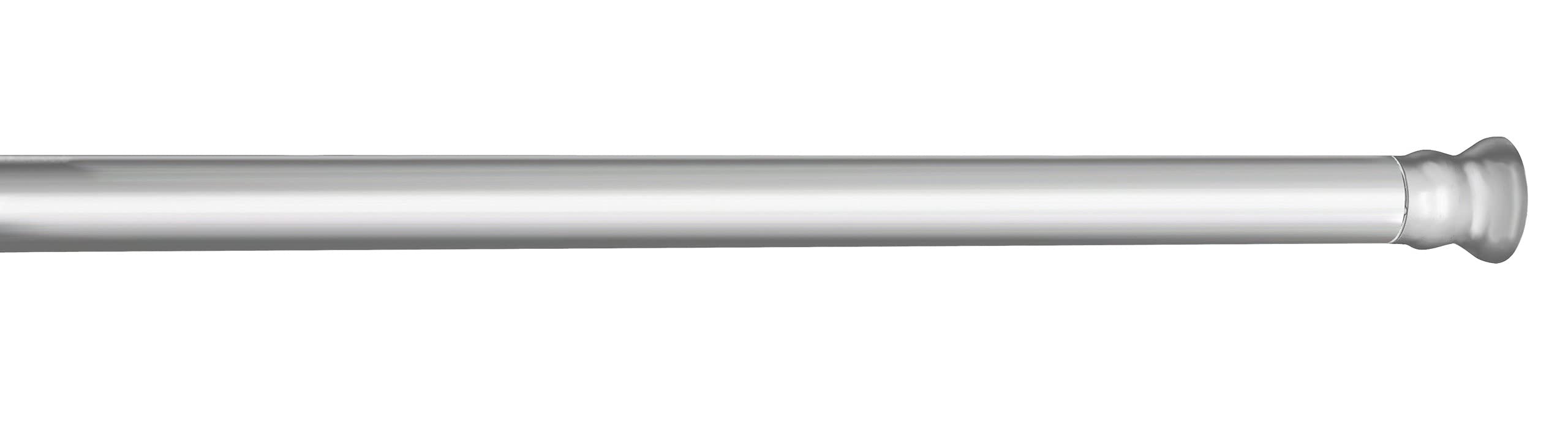 Wenko Telescopic Shower Rod – Chrome Aluminium No-Drill Rail 110-185cm