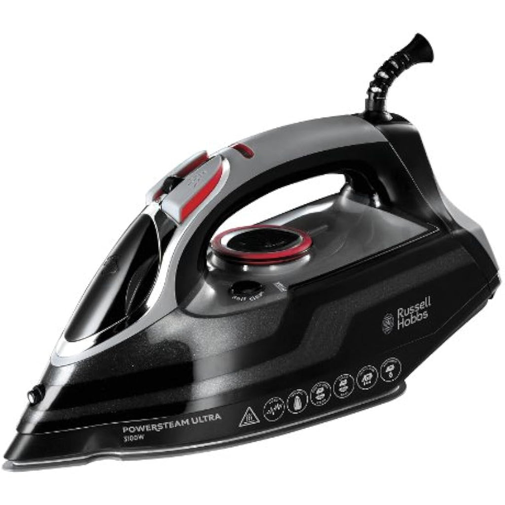 Russell Hobbs Power Steam Ultra Iron | 3100W Ceramic Soleplate