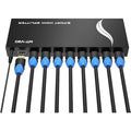MT-VIKI 4K HDMI Splitter 1 in 8 Out | 8-Port Video Distributor with UK Power