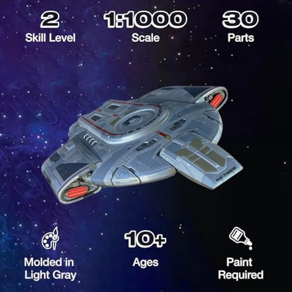 Polar Lights Star Trek USS Defiant 1:1000 Scale Snap Model Kit