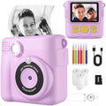 Kids Instant Print Camera – 1080P Digital Video with 32GB SD