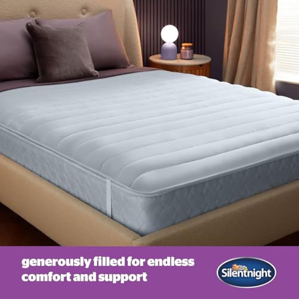 Silentnight Deep Sleep Mattress Topper – Single Hypoallergenic Bed Topper