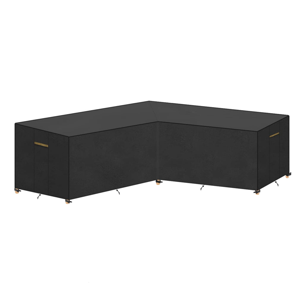 Vansheim V-Shape Garden Furniture Cover | Waterproof Oxford Rattan Sofa Cover