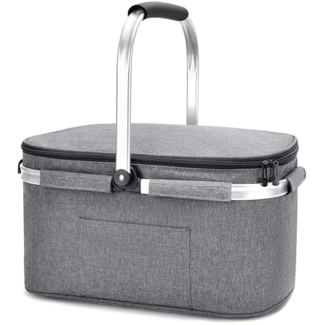 Insulated Picnic Basket | Foldable Leakproof Cooler Bag