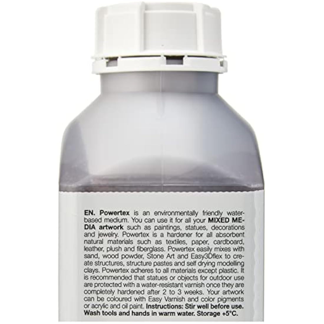 Powertex Fabric Hardener & Textile Stiffener - Bronze, 1000g Bottle