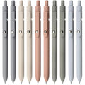 Jolof Store Gel Pens | 10 Pcs 0.5mm Fine Point Black Ink with Soft Grip