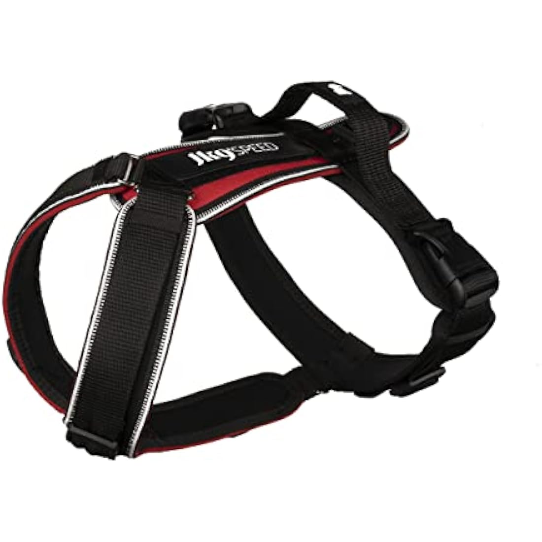 Julius-K9 JK9 Speed Dog Harness | Red Reflective Running Gear | Size L