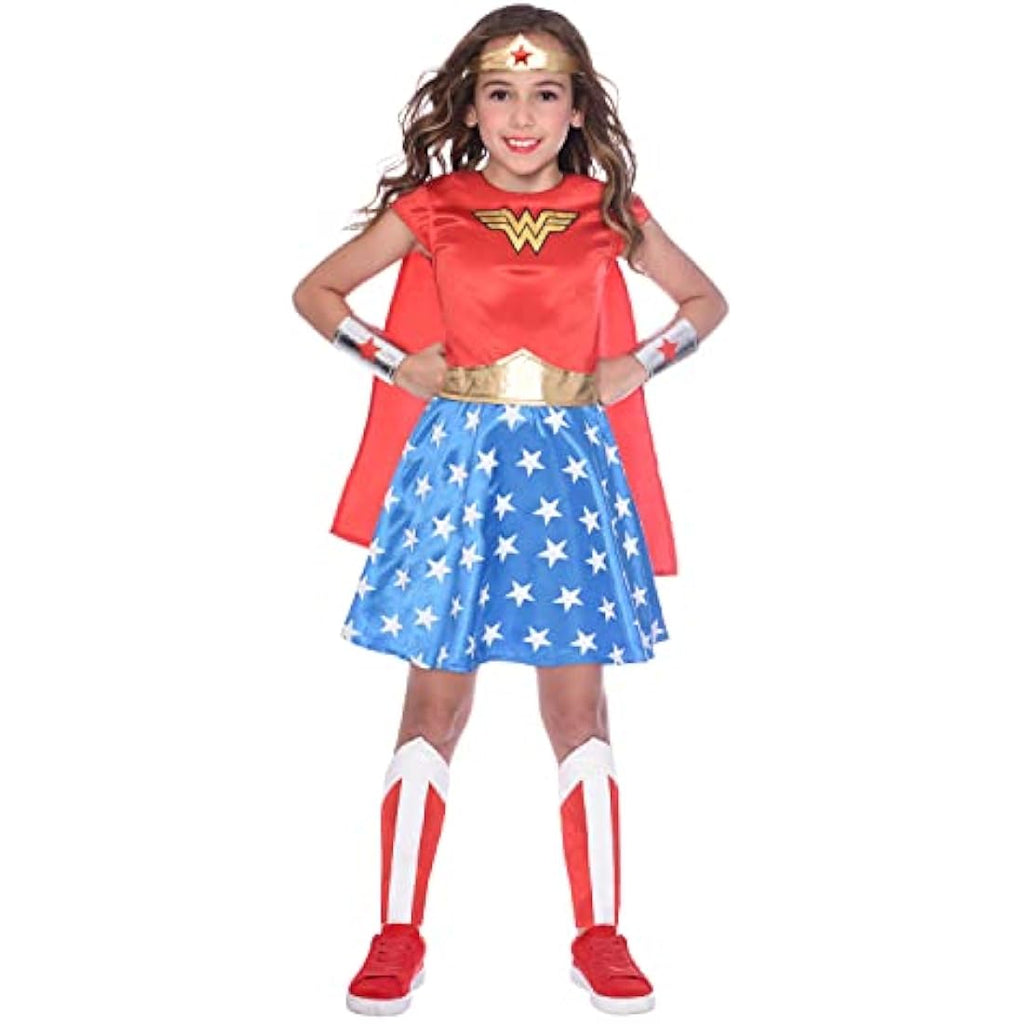 Wonder Woman Kids Costume | DC Comics Superhero Dress Up | Ages 4-6