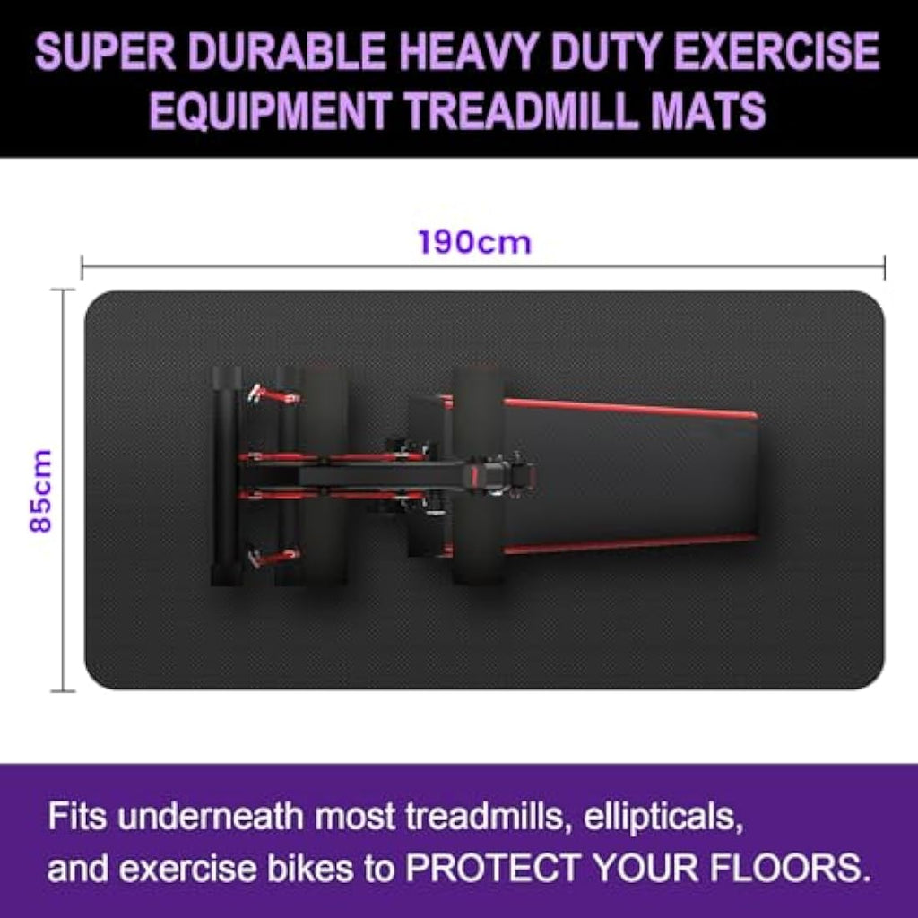 Heavy-Duty Treadmill Mat | Non-Slip Exercise Floor Mat