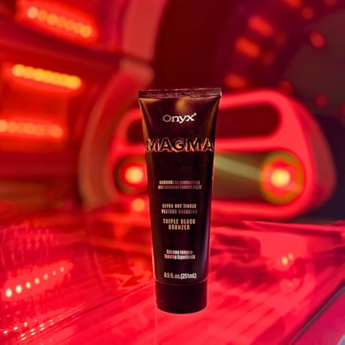 Onyx Magma Tingle Sunbed Cream – Ultra Dark Bronzer Tanning Lotion