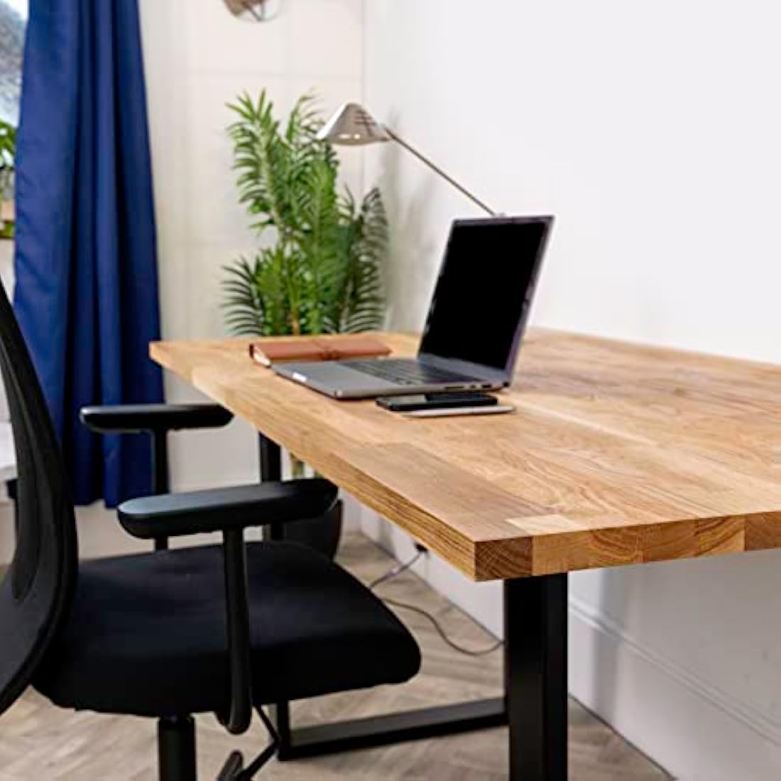Jolof Store Solid Oak Office Desk Top | 1500x800mm Wooden Tabletop