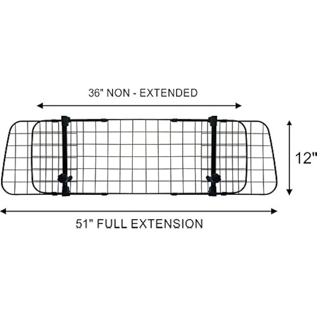 Heavy Duty Car Boot Liner & Mesh Dog Guard Barrier Kit