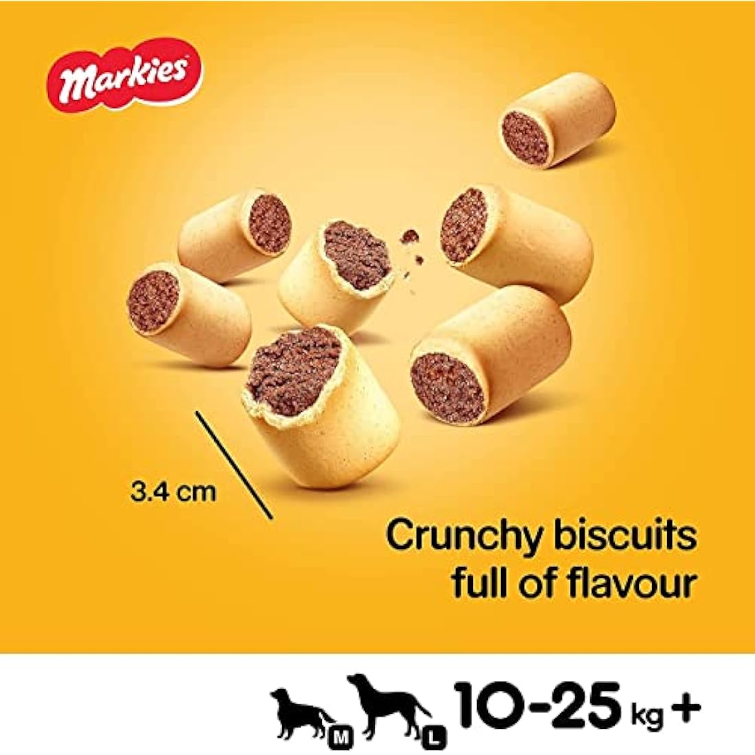 Pedigree Markies Marrowbone Dog Treats – Crunchy Biscuits, 12.5kg Box