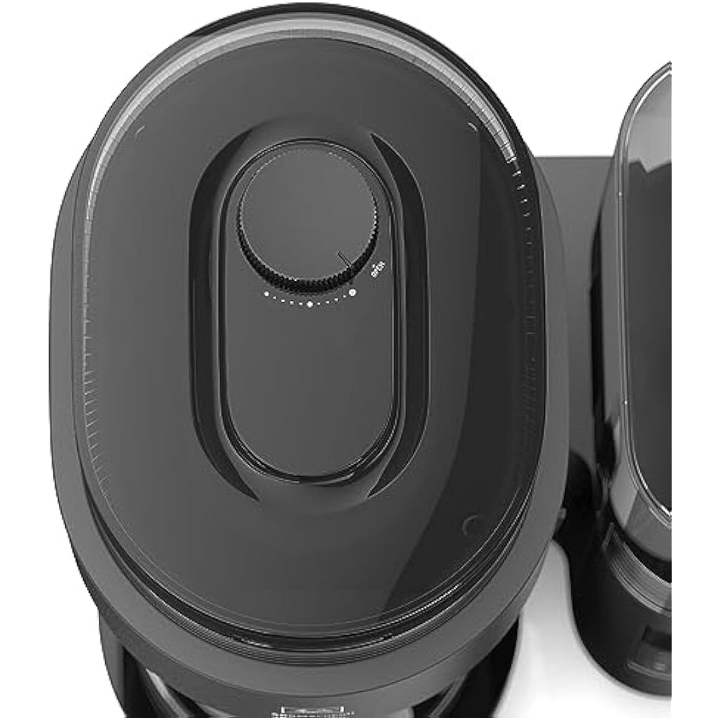 Melitta AromaFresh II Filter Coffee Machine with Ceramic Grinder – Black
