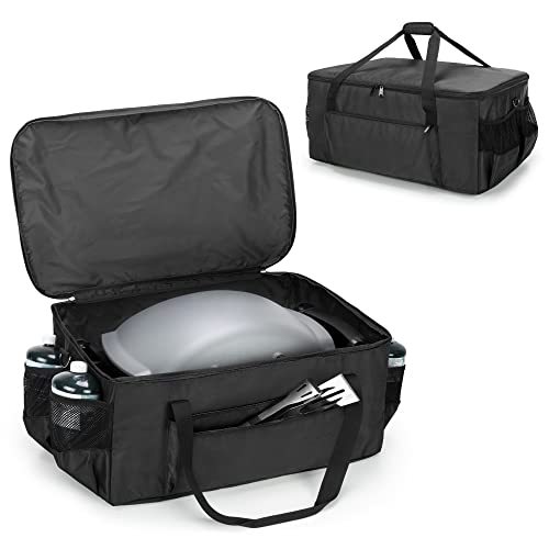 Samdew Portable Grill Carry Bag for Weber Q1000 Q1200 Q1400 – Storage Cover