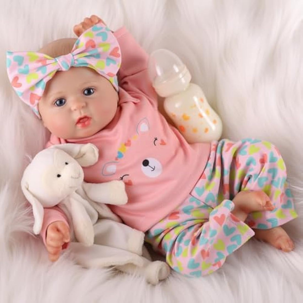 BABESIDE Bailyn 20-inch Realistic Reborn Baby Doll - Soft Vinyl Girl