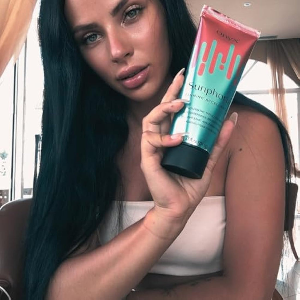 Onyx Sunphoria Tanning Accelerator | Hydrating Sunbed Cream with Avocado Oil