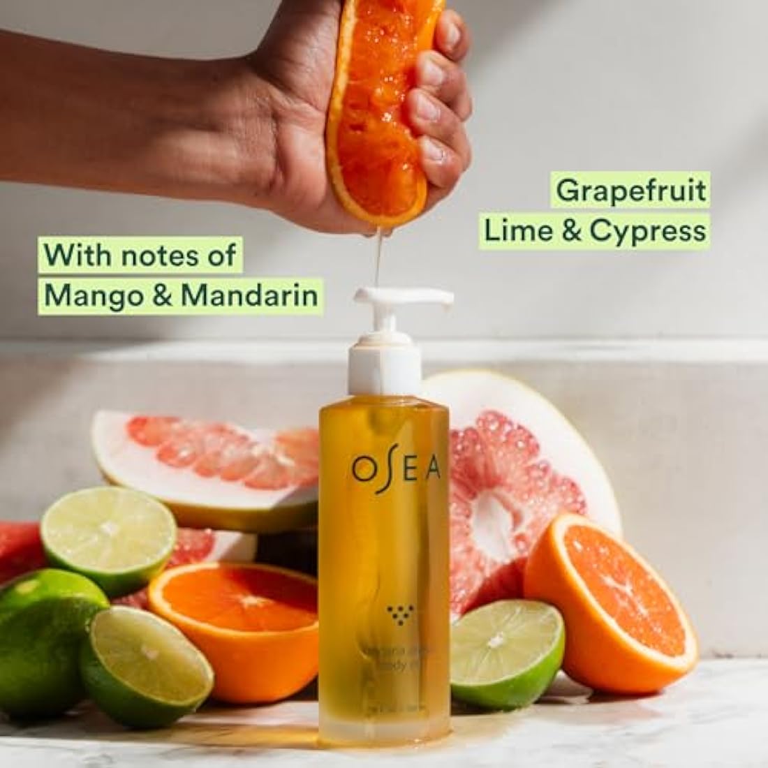 Osea Undaria Algae Body Oil – Lightweight Vegan Skin Moisturizer 5 oz