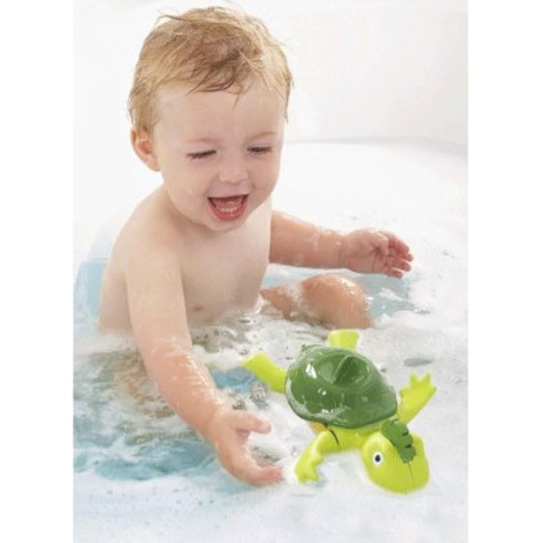 Toomies Swim & Sing Turtle - Interactive Musical Baby Bath Toy