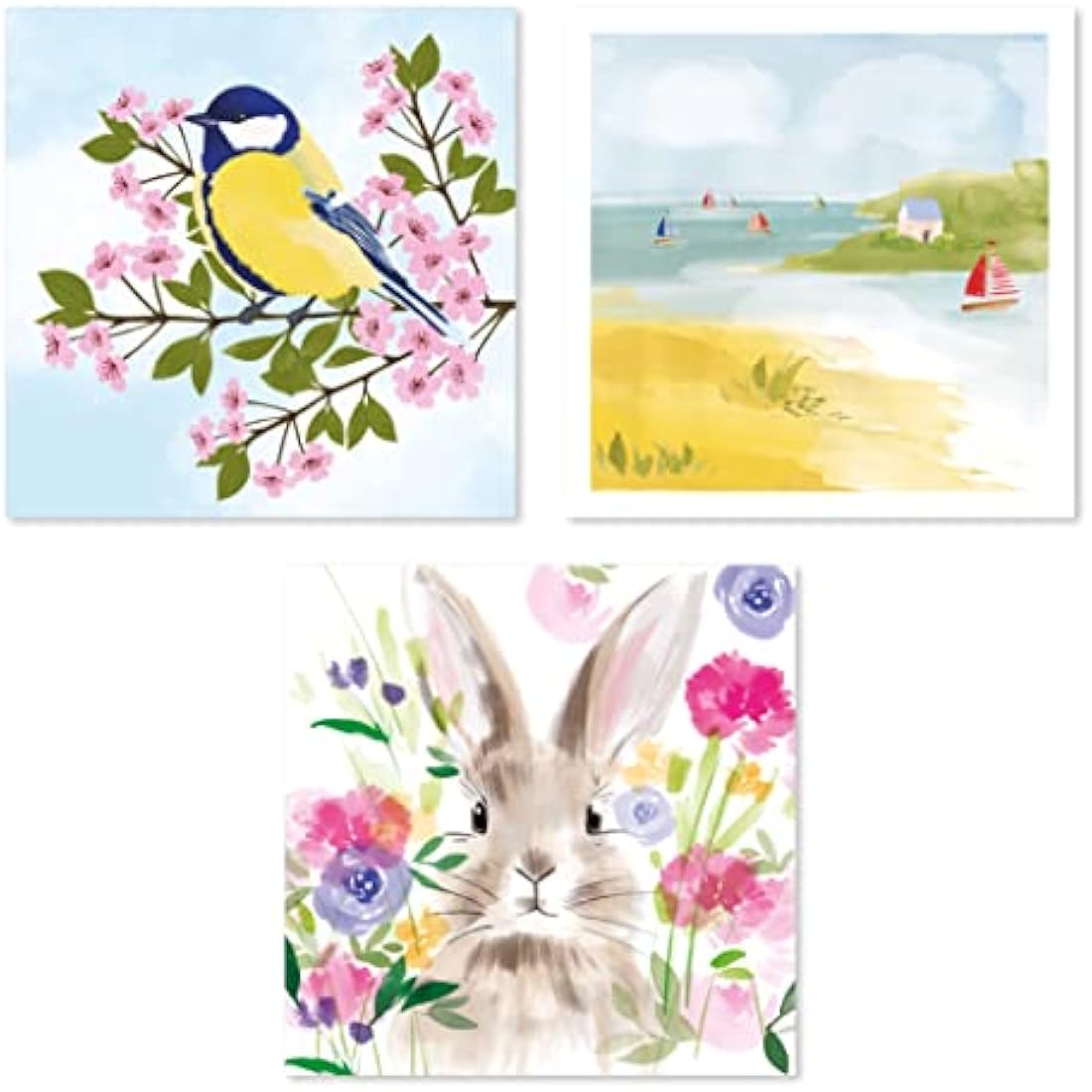 Jolof Store Marie Curie Charity Greeting Cards - 36 Pack Bundle