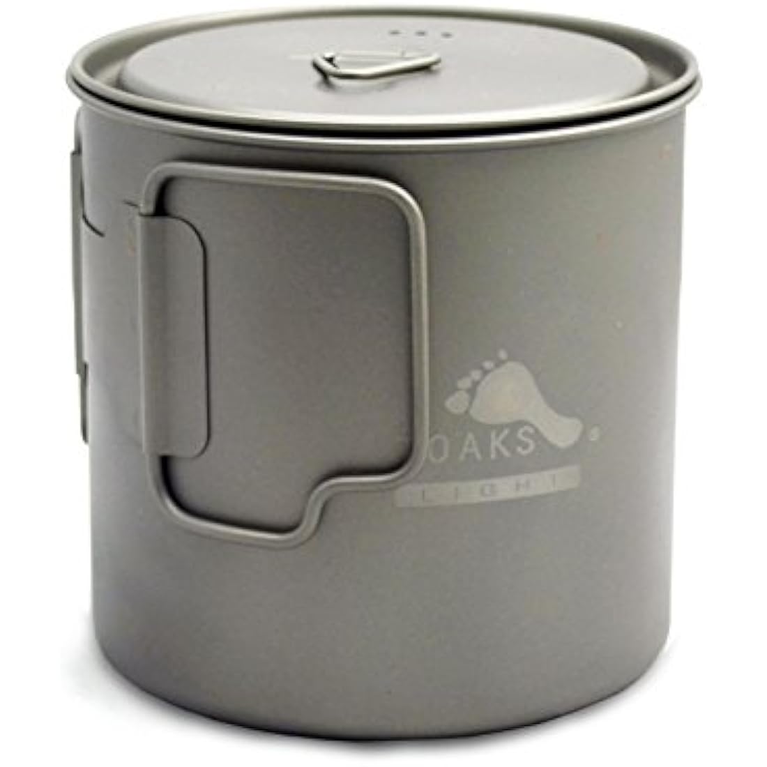 TOAKS Ultralight Titanium Camping Pot and Cup - 650ml (POT-650-L)