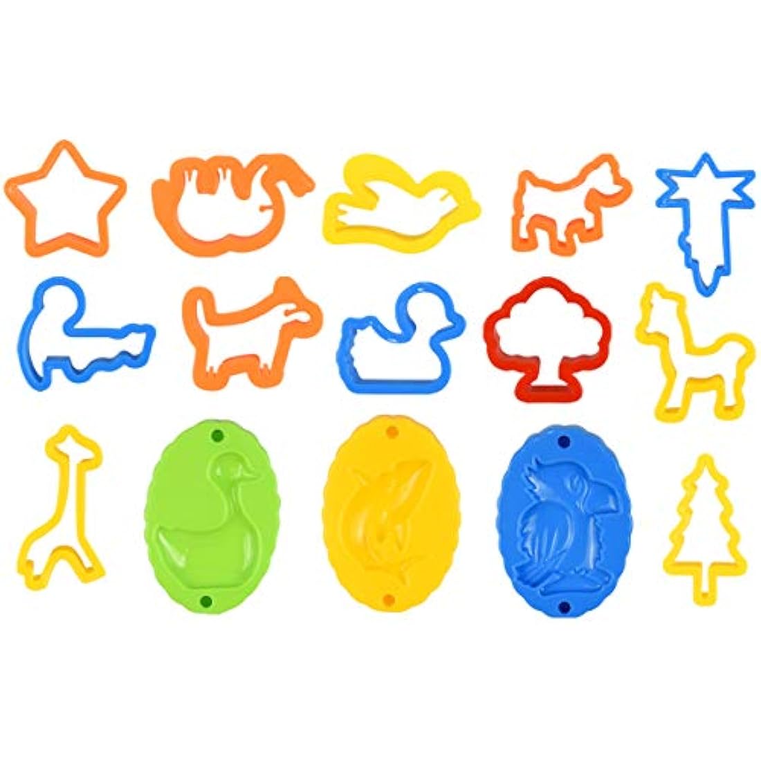 26-Piece Dough Tools Kit – Colorful Plasticine Clay Cutters