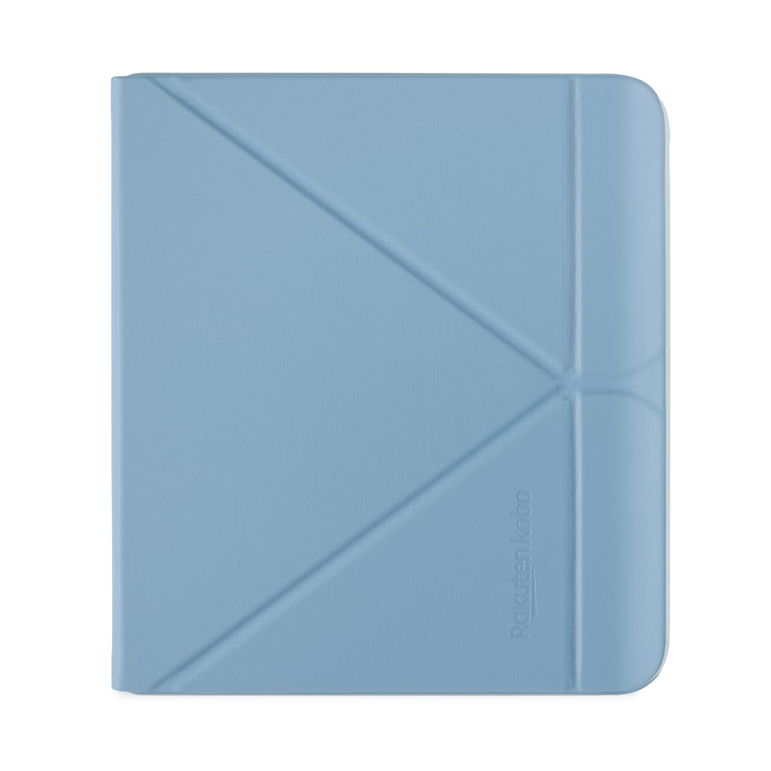 Kobo Libra Colour SleepCover Case - Dusk Blue Vegan Leather Stand