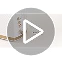 Russell Hobbs Groove 2-Slice Toaster | White with Gold Accents | 850W