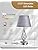 EDISHINE Touch Bedside Lamps Set of 2 | 3-Way Dimmable USB Table Lamps
