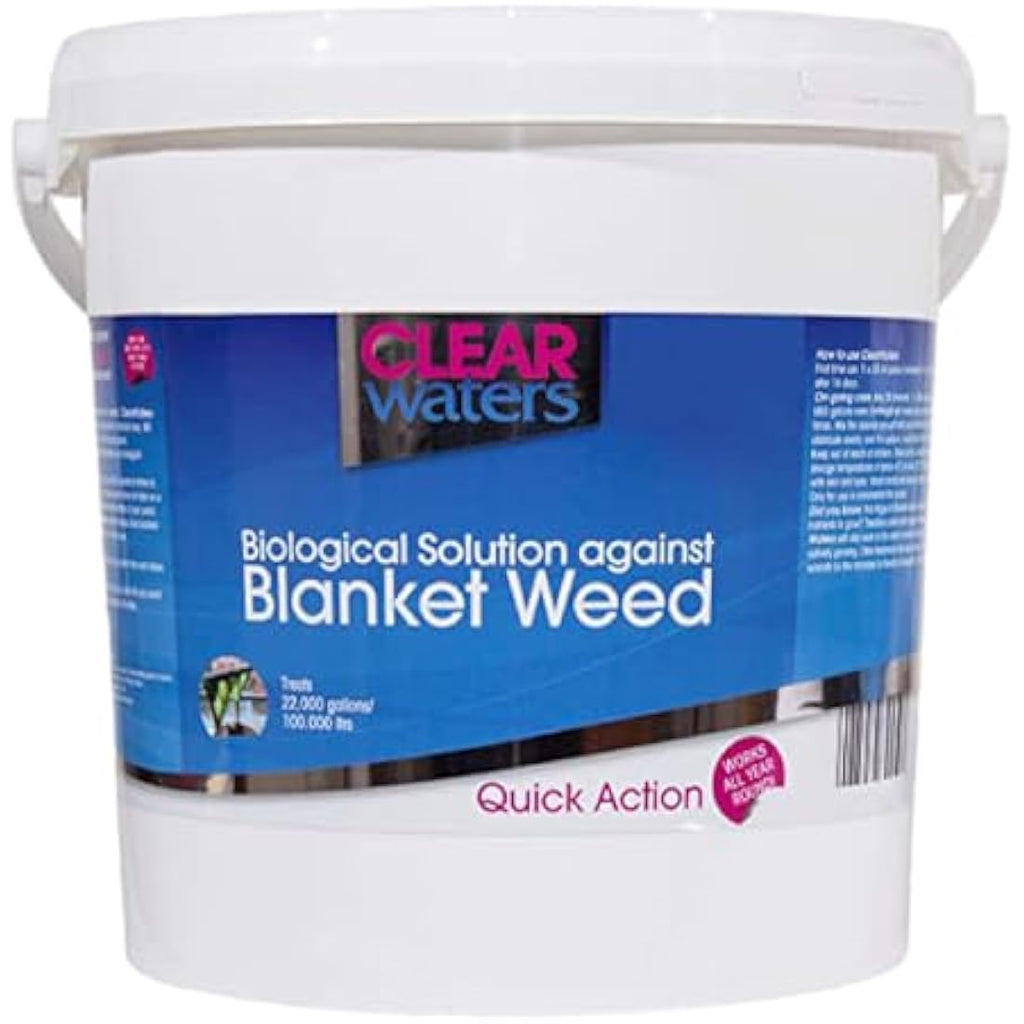 ClearWaters Blanket Weed Treatment – 10L Fish Safe Pond Algae Cleaner
