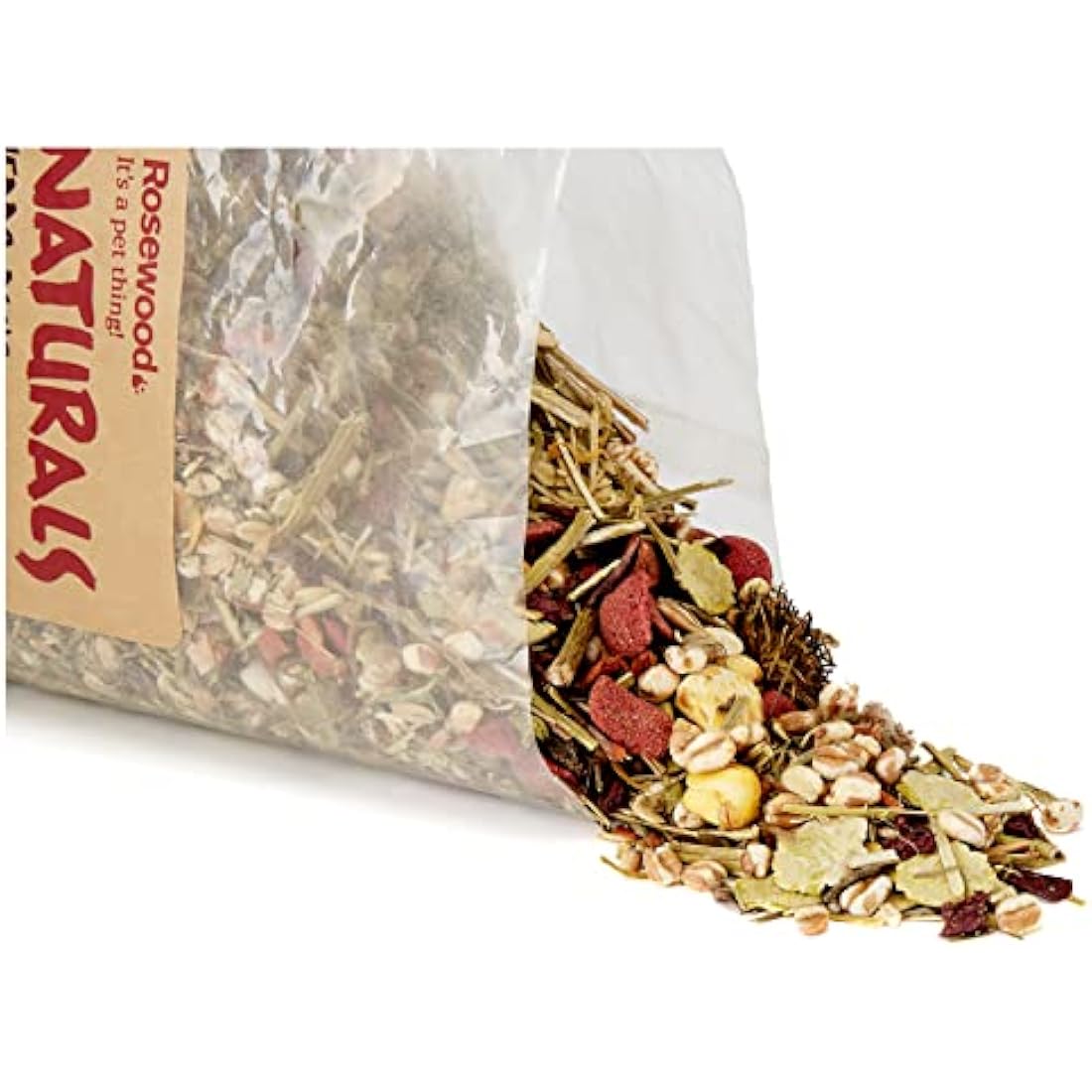 Rosewood Naturals Herbs Plus – 500g Natural Small Animal Treat Mix