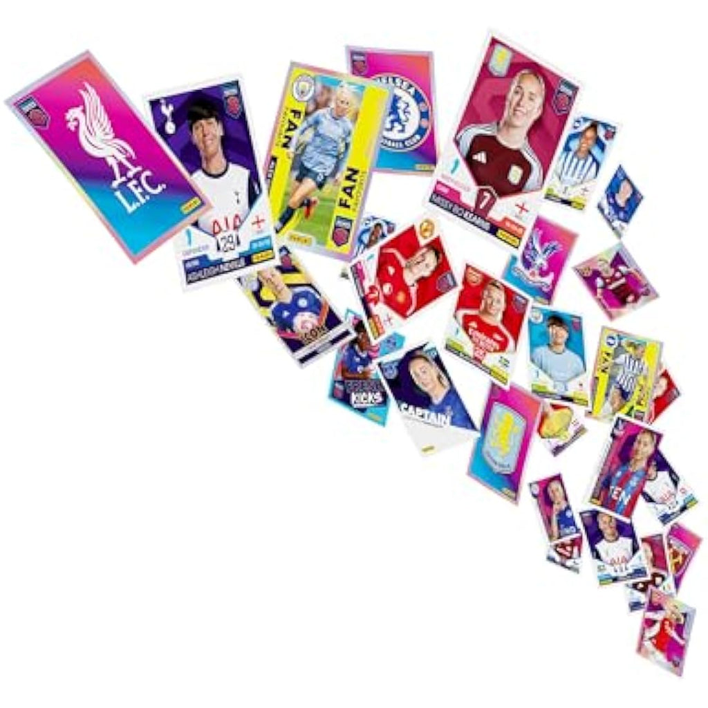 WSL 2025 Official Sticker Collection - 50 Pack Box by Jolof Store