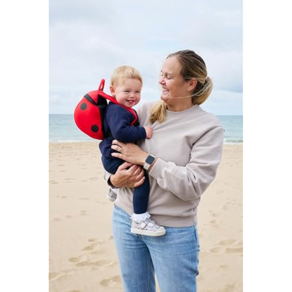 LittleLife Toddler Backpack with Safety Reins - Ladybird Design (1-3 Years)