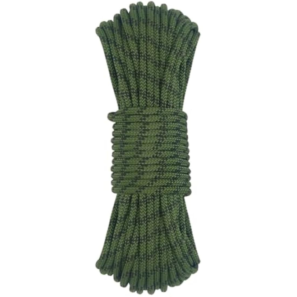 NewDoar 6mm Static Accessory Cord – Durable Polyester Utility Rope, 50M
