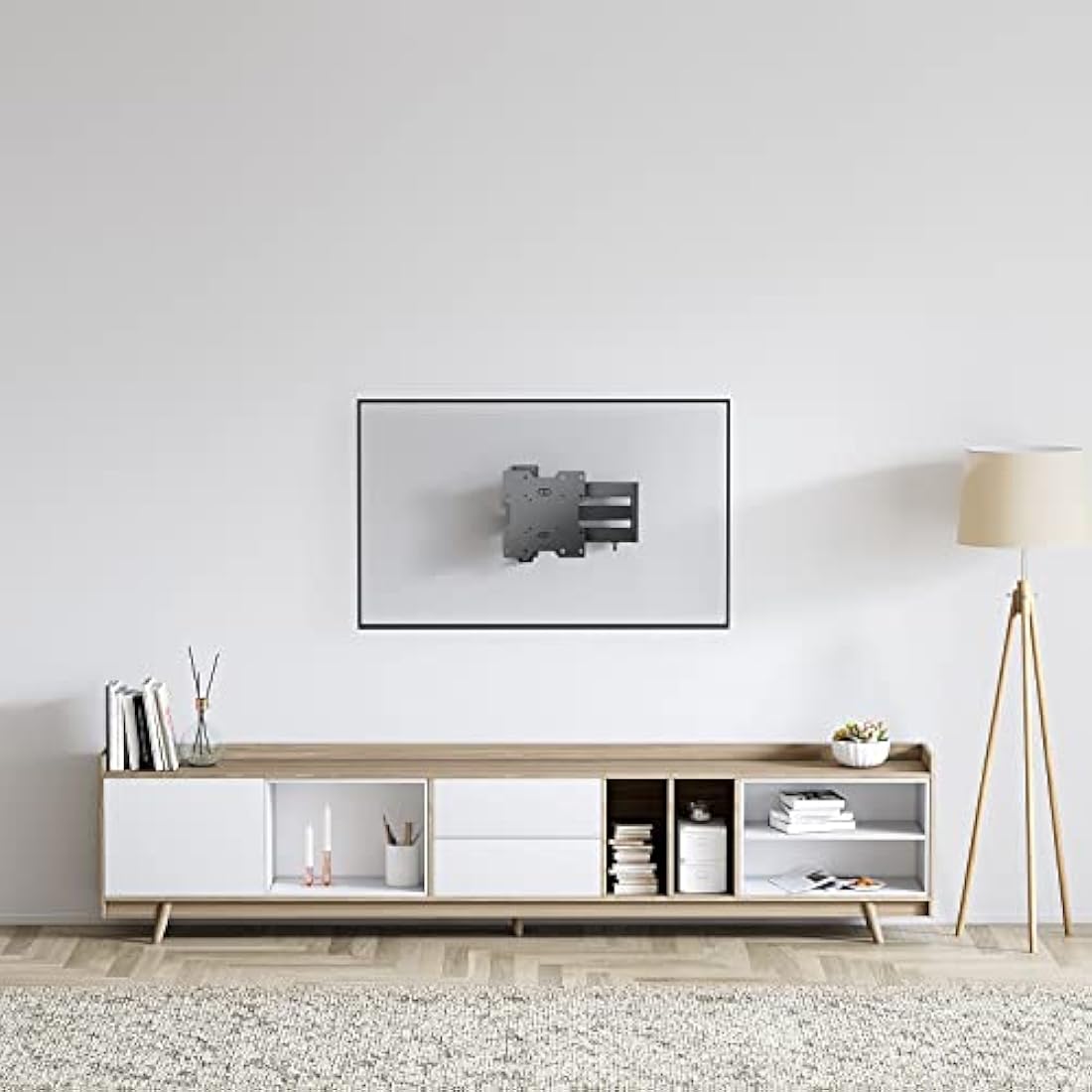 Intec Ultra Slim Cantilever TV Wall Mount | 610mm Reach for 26-40"