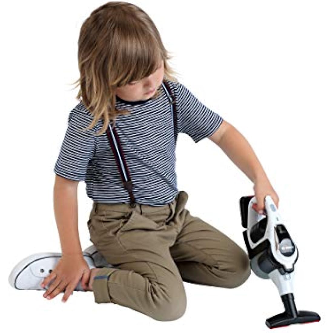 Theo Klein Bosch Toy Cleaning Trolley & Vacuum Cleaner Set for Kids