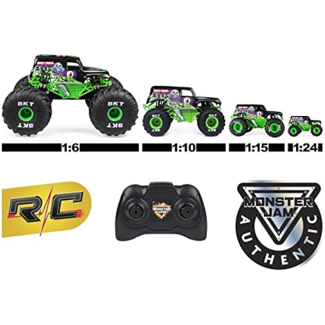 Monster Jam El Toro Loco Remote Control Monster Truck – 1:24 Scale