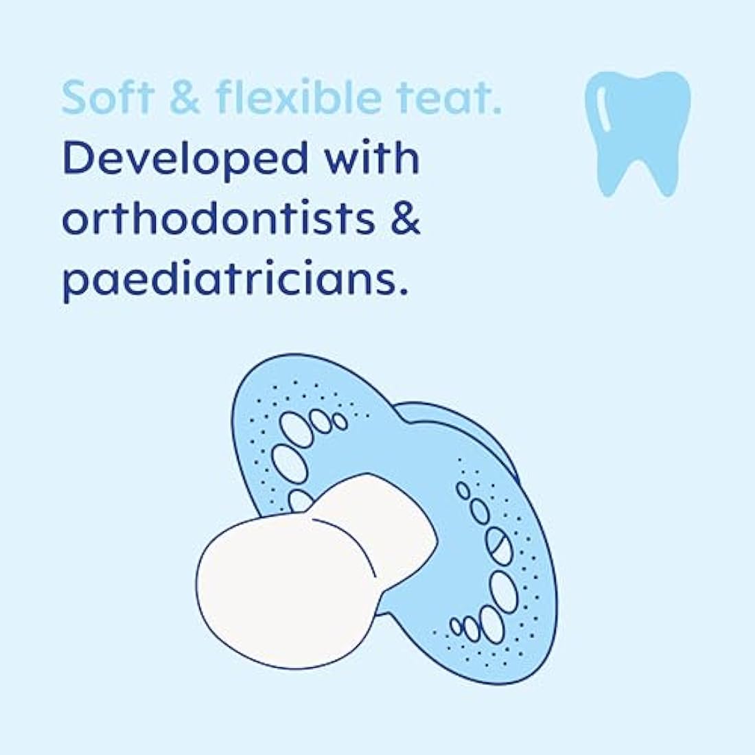 MAM Original Orthodontic Soothers | 6+ Months | Silicone | 2 Pack