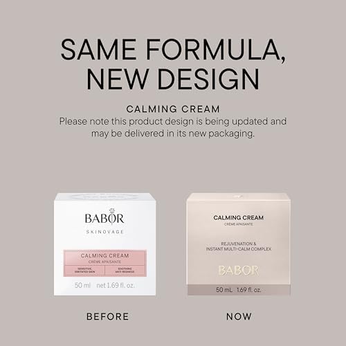 BABOR SKINOVAGE Calming Cream | Vegan Face Moisturizer for Sensitive Skin