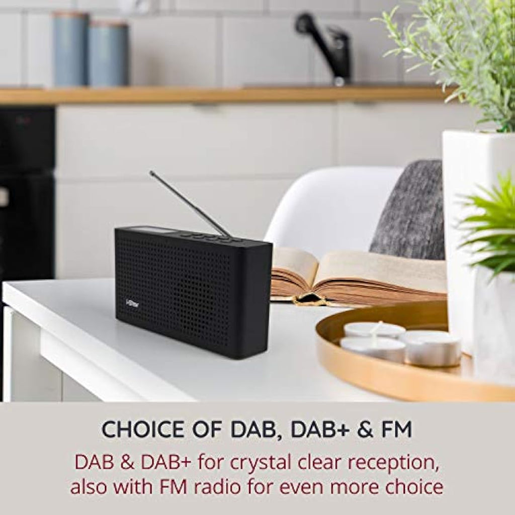 i-Star Portable DAB/DAB+ Digital FM Radio – Battery or Mains Powered