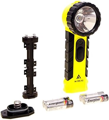LED-MARTIN M-FIRE Fire Brigade Hand Lamp – ATEX Angled Head Yellow