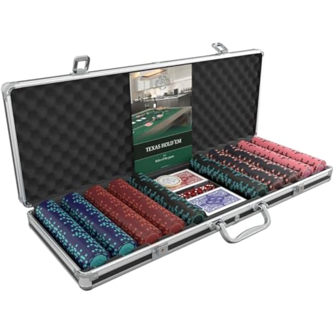 Corrado Poker Set | 500 Clay Chips & Professional Case