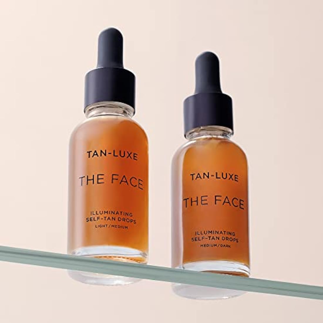 Tan-Luxe THE FACE Anti-Aging Self-Tan Drops | Light/Medium (30ml)